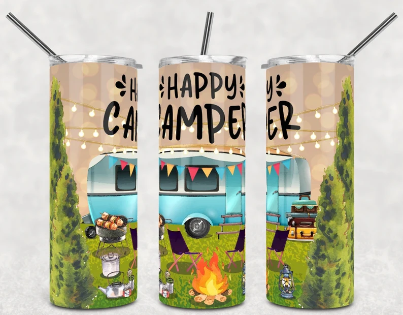 Happy Camper Tumbler