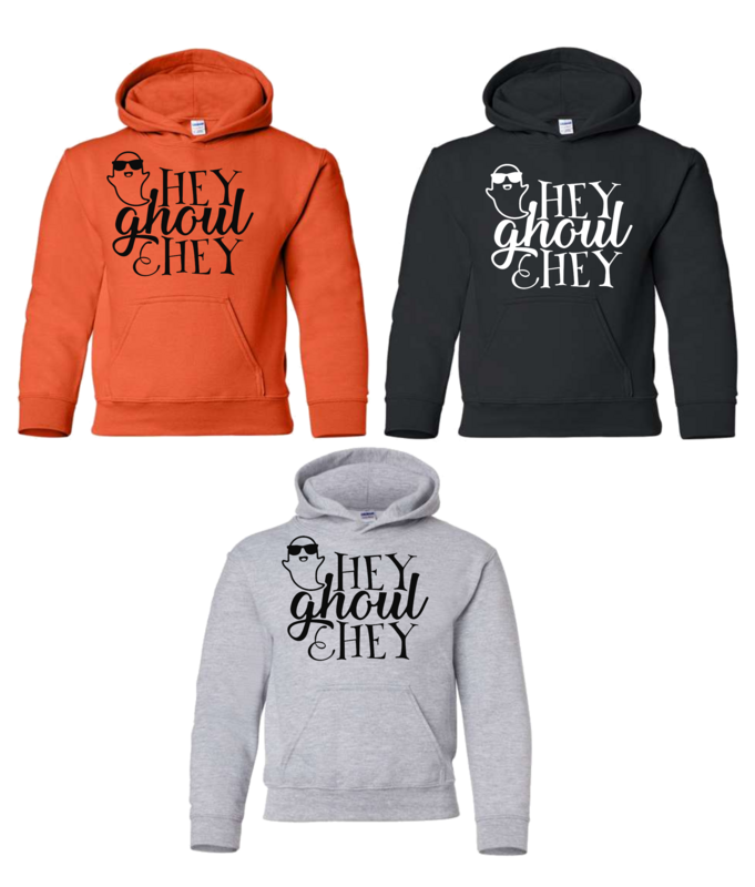 Youth Hey Ghoul Hey Halloween Shirt