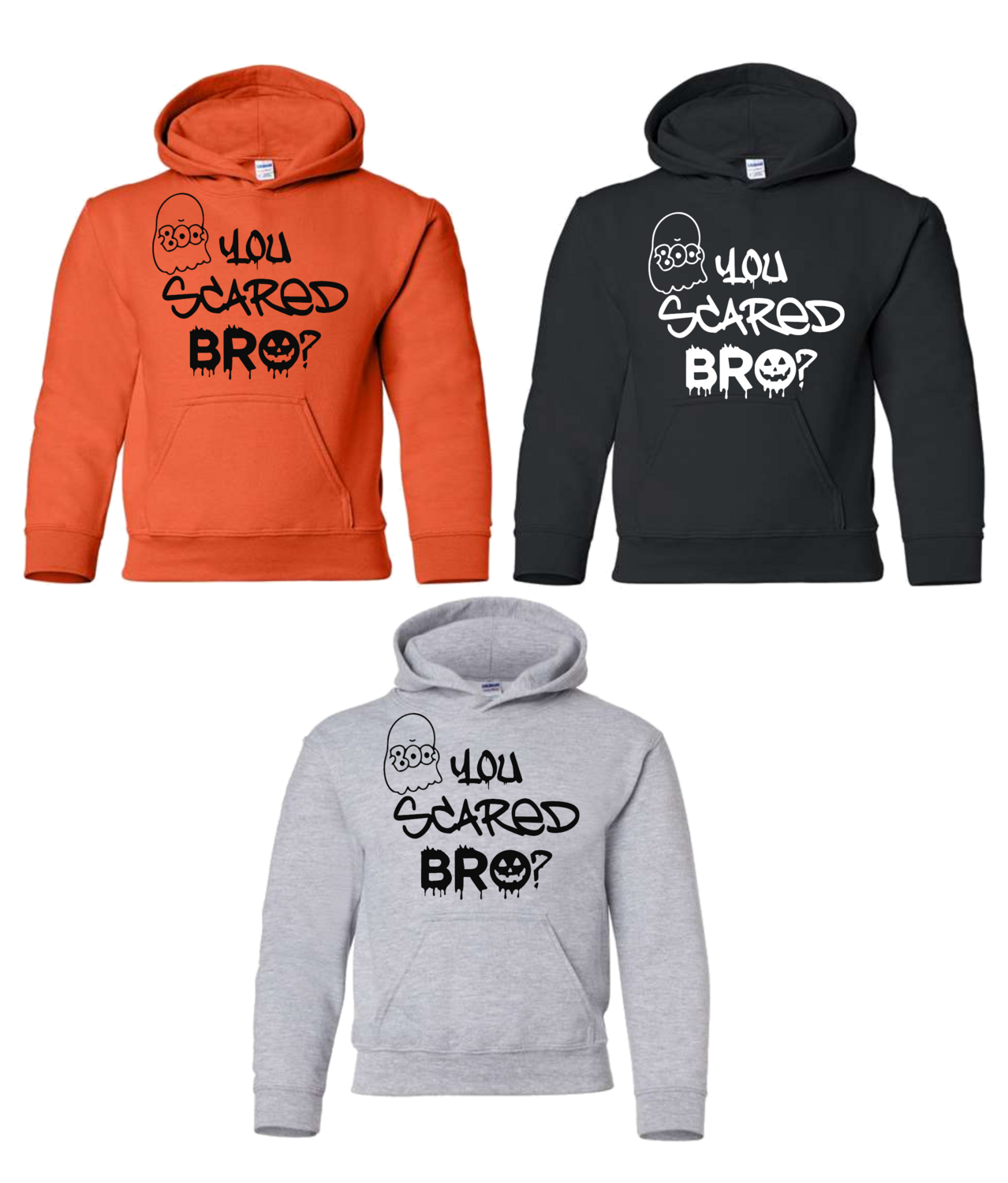 Youth You Scared Bro Halloween Shirt