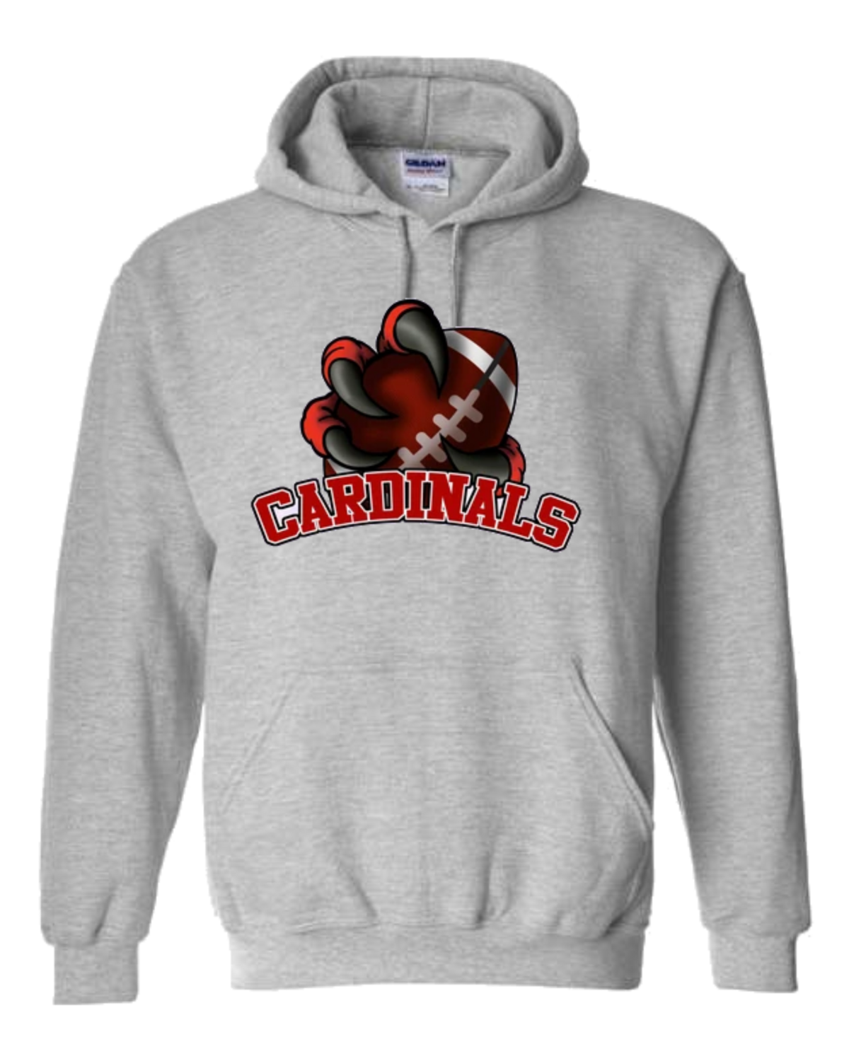 Millington Cardinal Heavy Blend Hooded Sweatshirt- Youth and Unisex