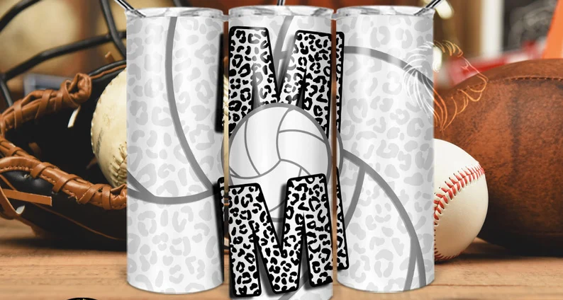 Volleyball Mom Tumbler