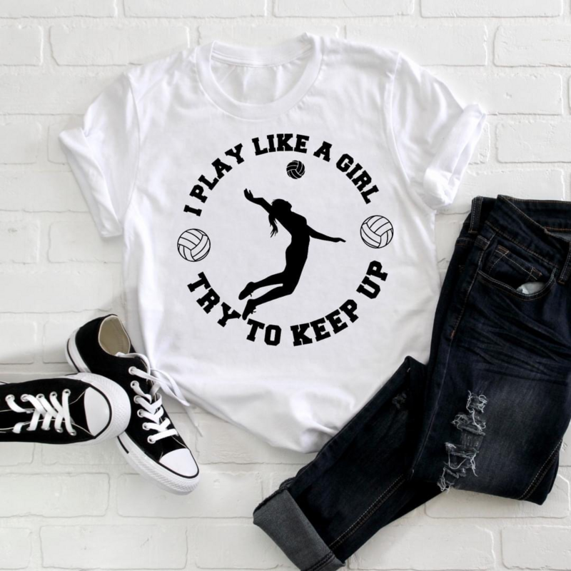 Play Like A Girl Volleyball Shirt *Multiple Styles