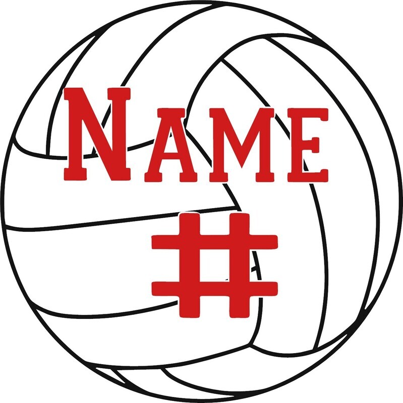 Volleyball - Sublimated Pop socket