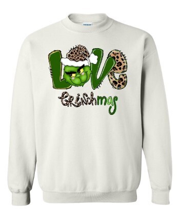 Grinch LOVE - Heavy Blend™ Crewneck Sweatshirt