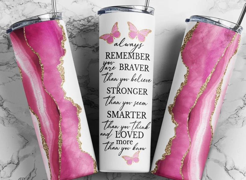 Always Remember Cancer Tumbler