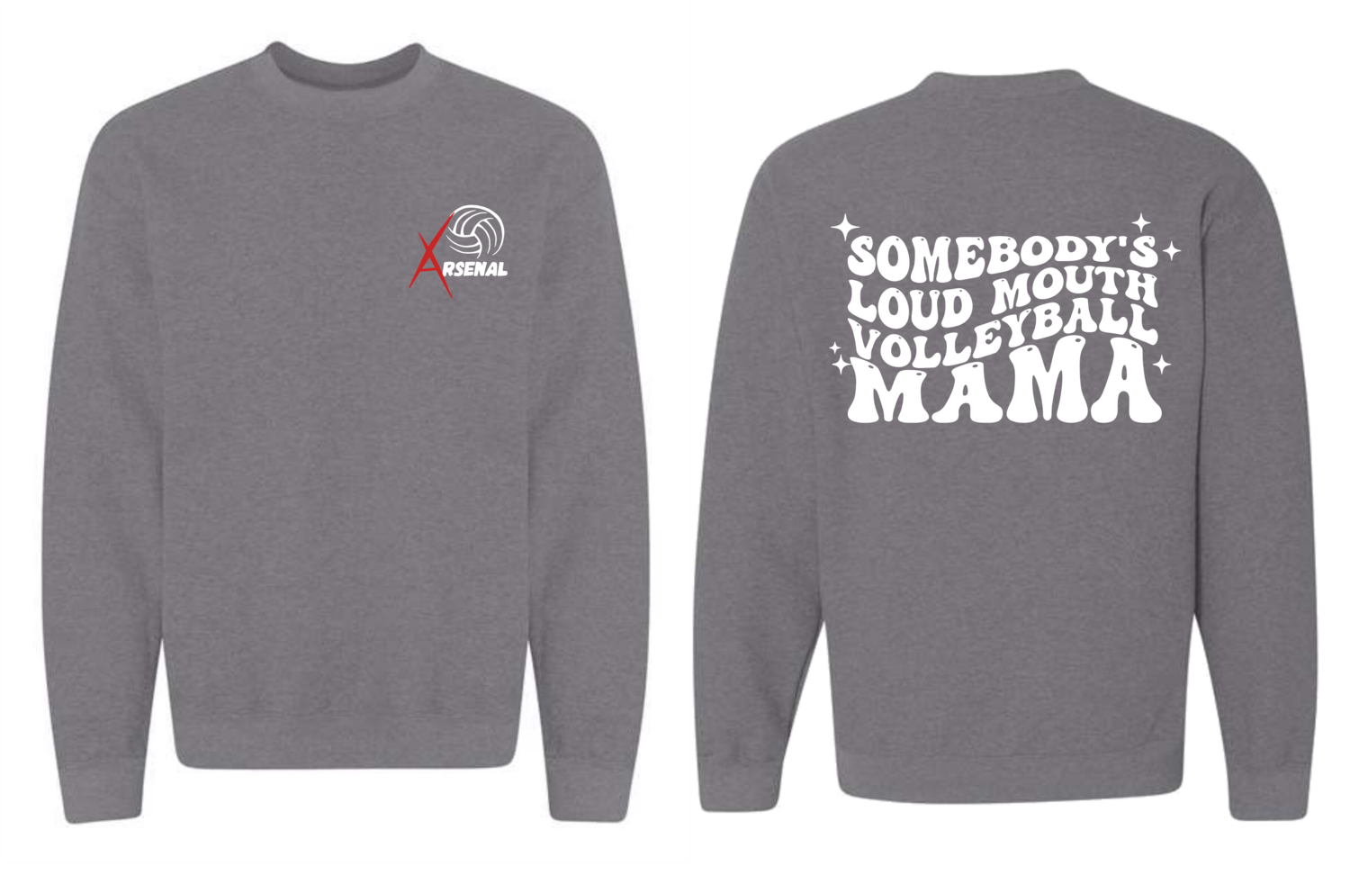 Somebody&#39;s Loud Volleyball Mom Shirt