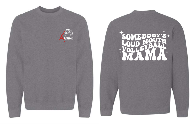 Somebody&#39;s Loud Volleyball Mom Shirt