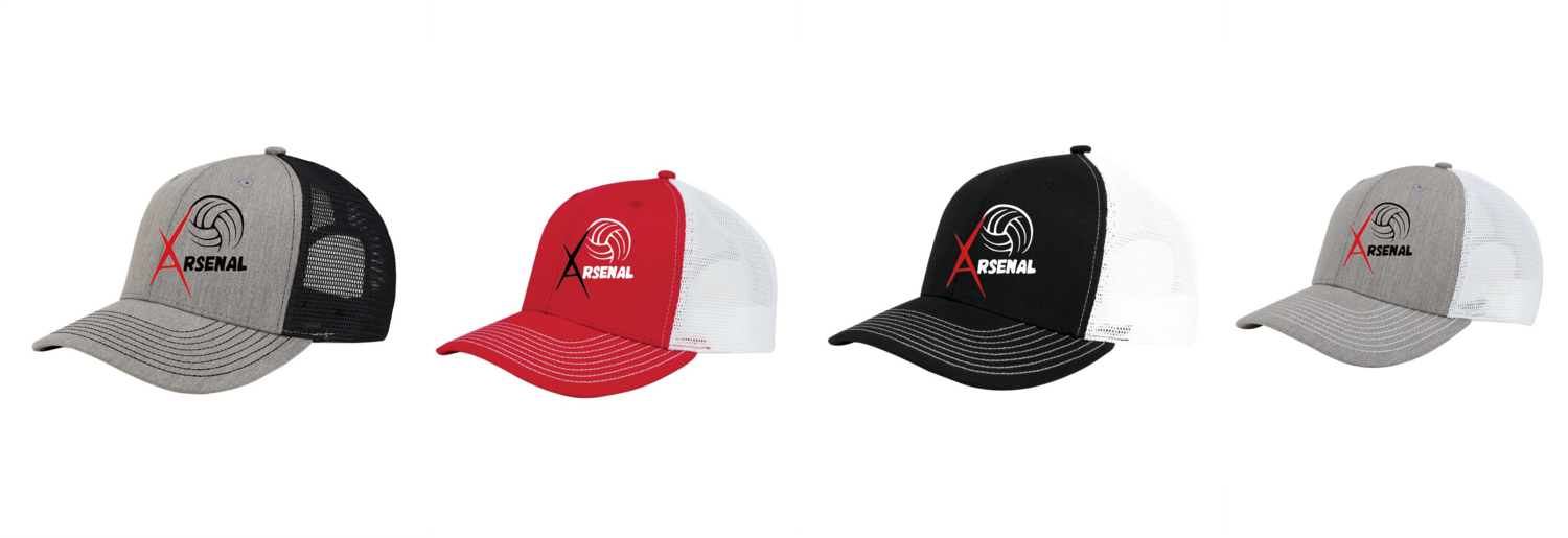 Arsenal - Mega Cap® 6848A-6848B Deluxe Trucker Cap