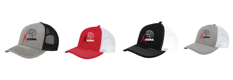 Arsenal - Mega Cap® 6848A-6848B Deluxe Trucker Cap
