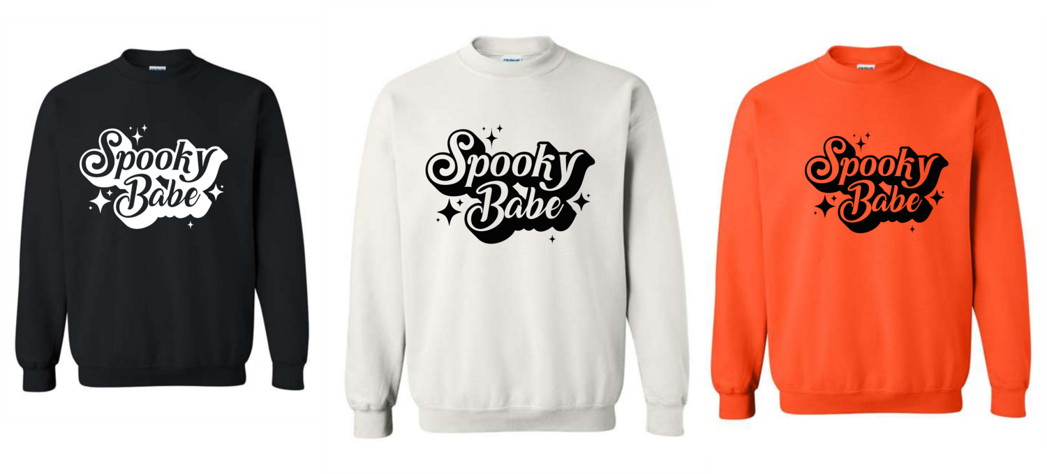 Spooky Babe Sweatshirt *Multiple Styles