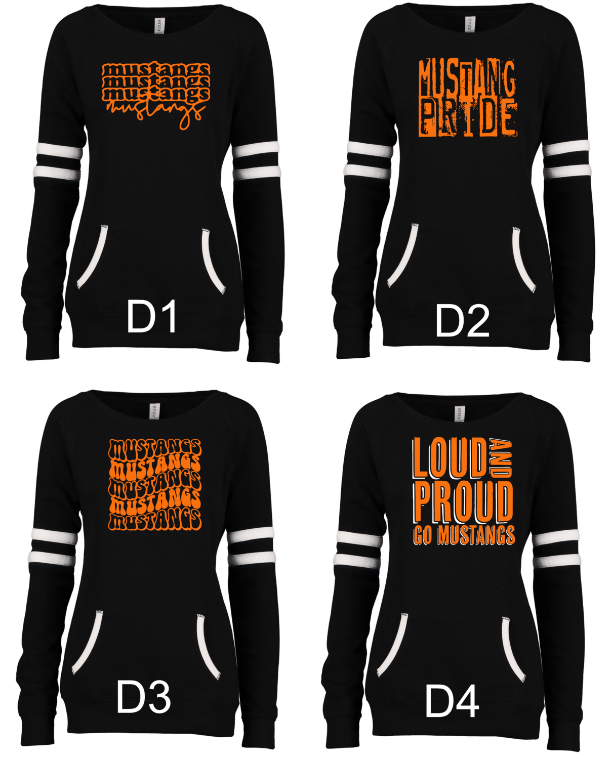 CLIO - Ladies Varsity Fleece Crew Neck Pullover