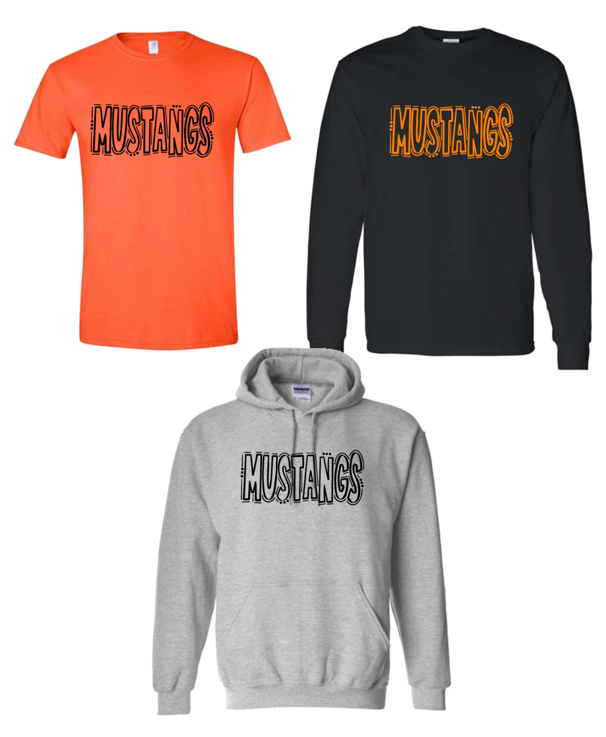 CLIO  Mustangs *Adult &amp; Youth Sizes