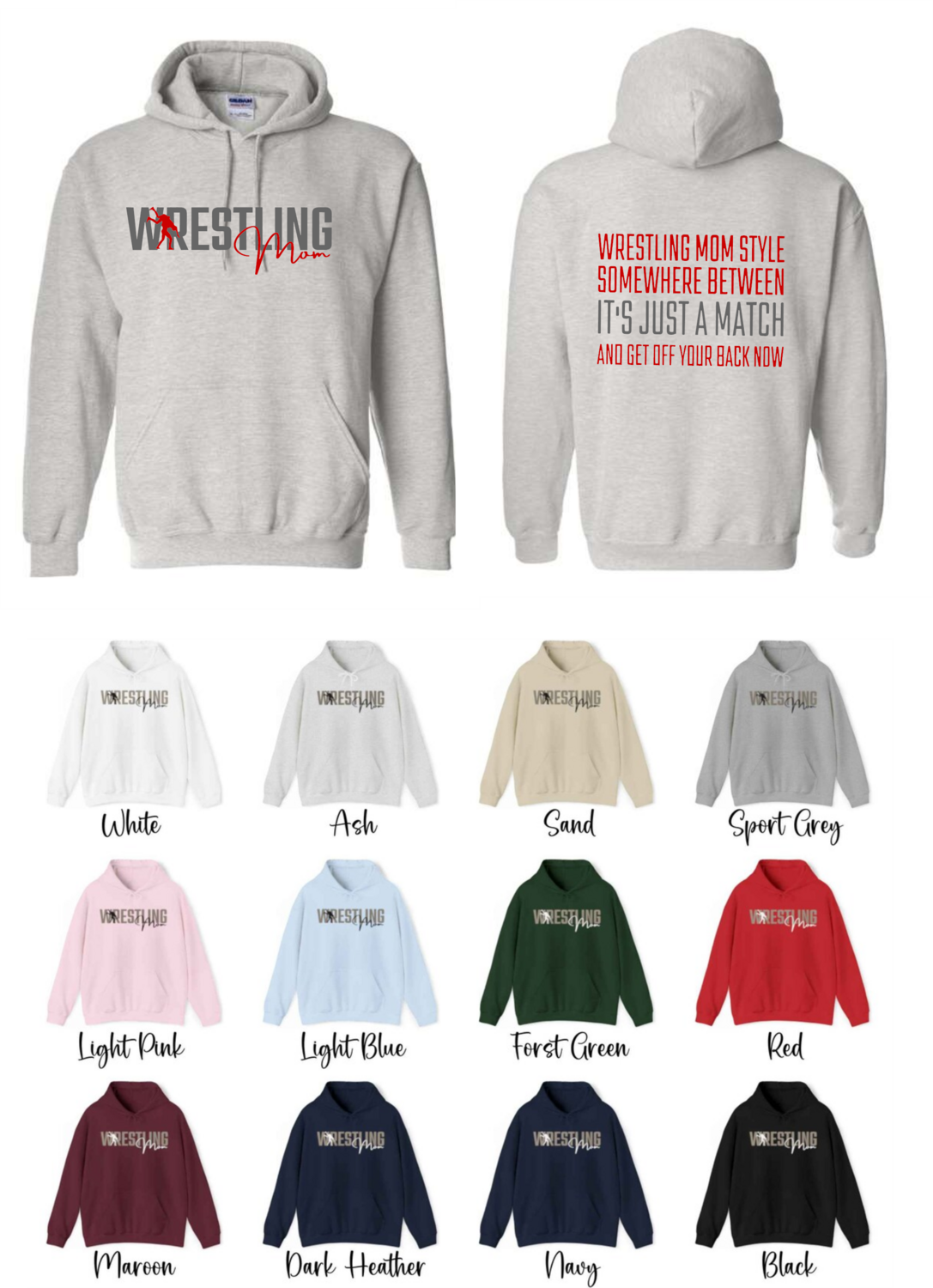 Wrestling MOM Hoodie