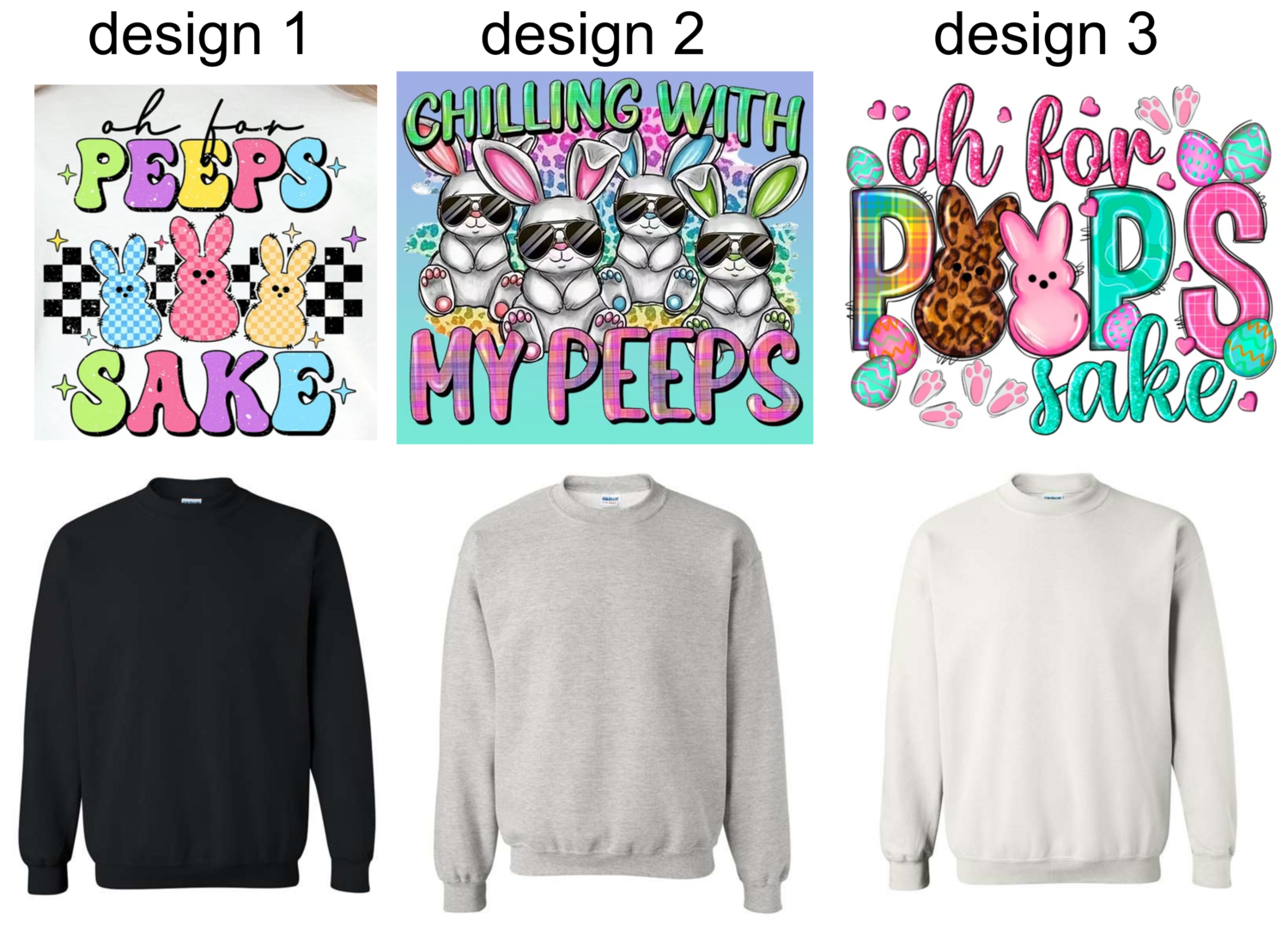 Easter - Peeps Crewnecks