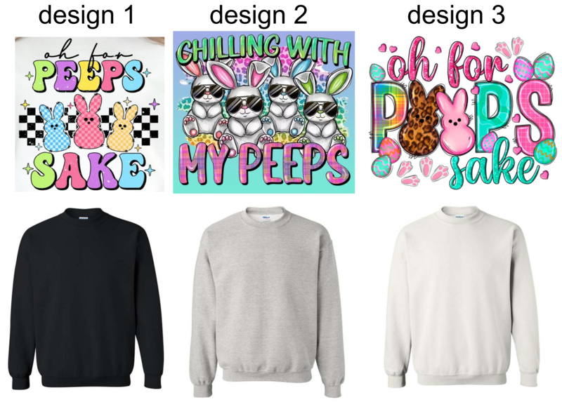 Easter - Peeps Crewnecks