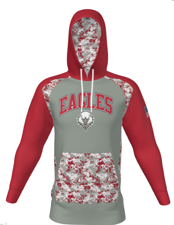 Eagles Baseball - Fully Sublimated Hoodie