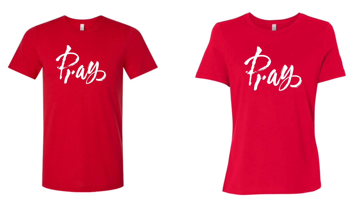 LWML Convention PRAY - Bella and Canvas Unisex/Ladies Fit T-Shirt in Red