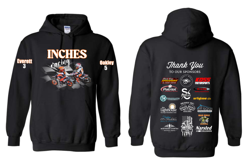 Inches Racing Hooded Sweatshirt