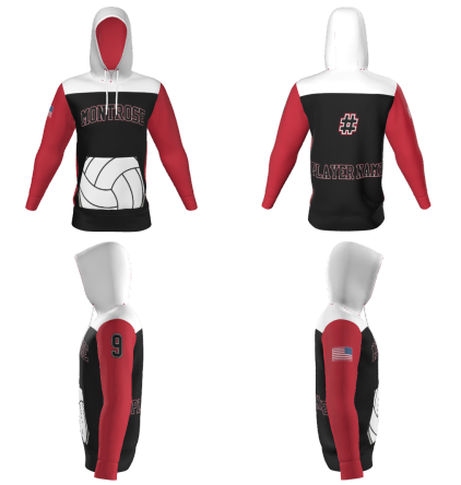 Montrose-CHAMPRO Volleyball Hooded Sweatshirt
