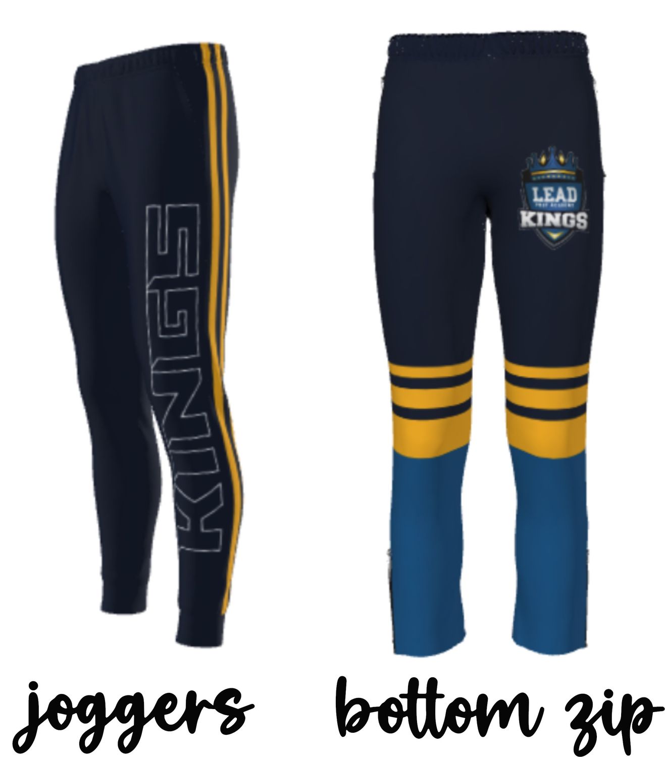 Kings/Legacy Sports Gear - CHAMPRO fully sublimated pants