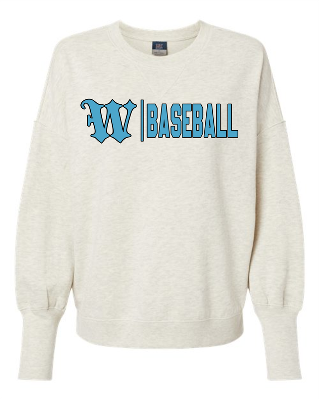 WOW - Women&#39;s Sueded Fleece Crewneck Sweatshirt
