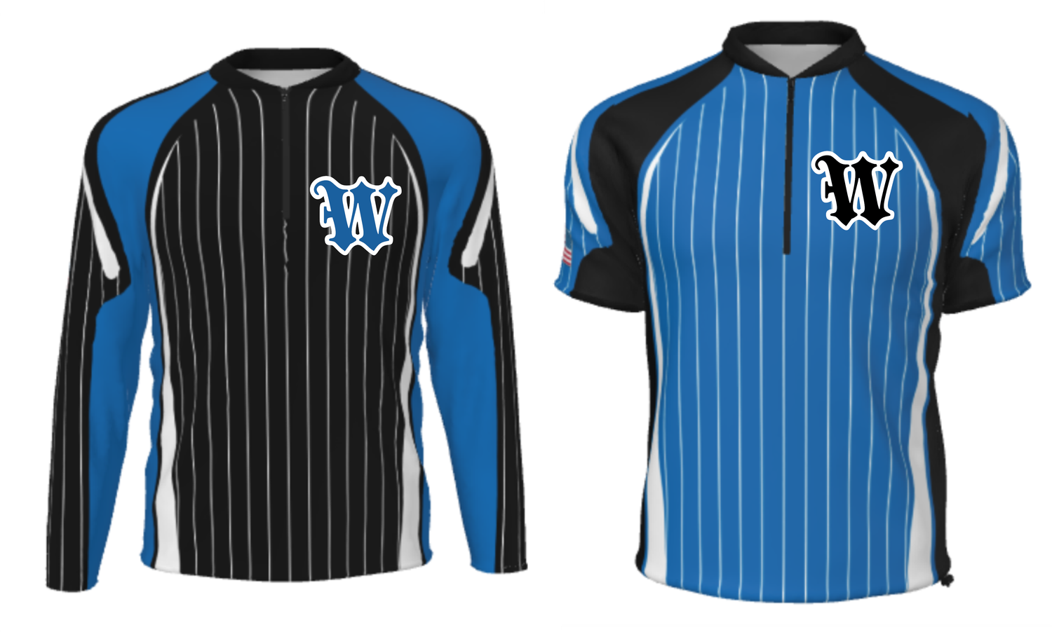 WOW - Champro Full Sublimation Batting Jackets youth and unisex