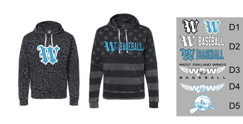WOW - Tri-Blend Pullover Fleece Hood