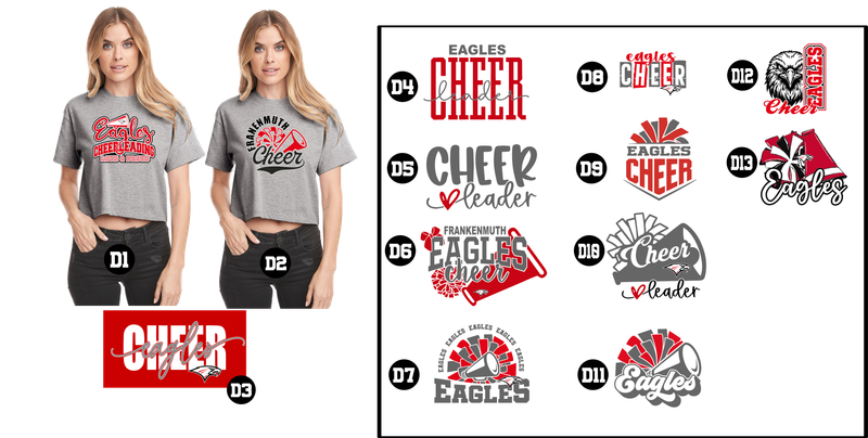 EAGLES cheerleading - Women&#39;s Ideal Crop Top
