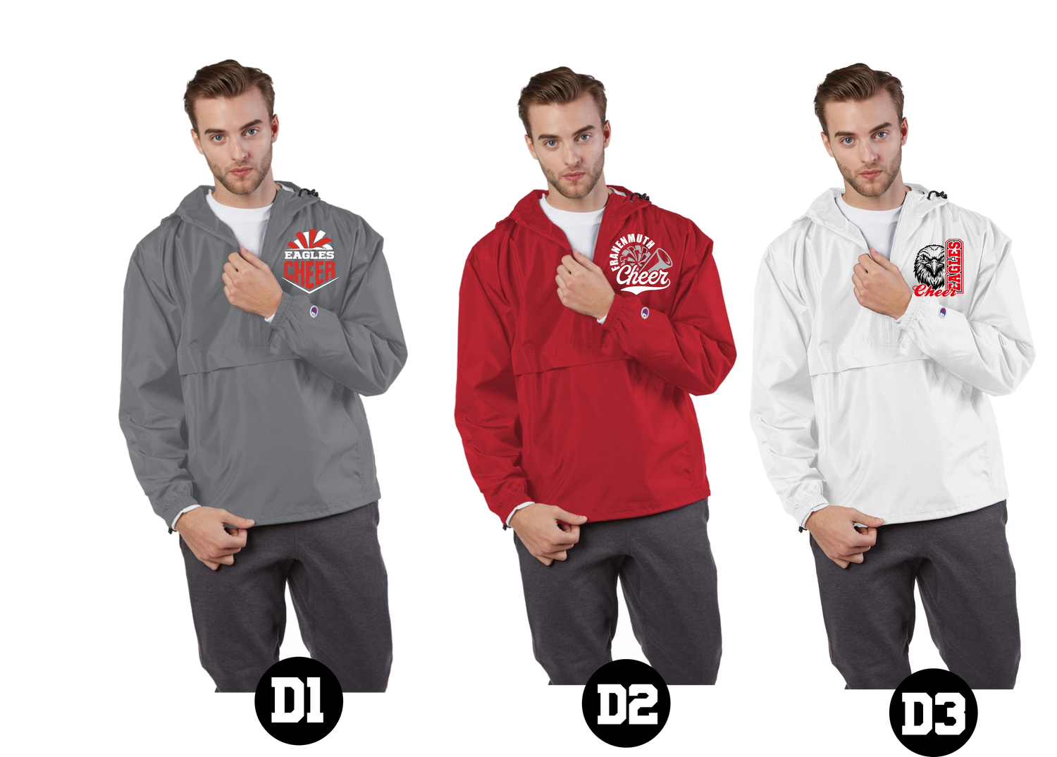 EAGLES cheerleading -Packable Anorak Jacket