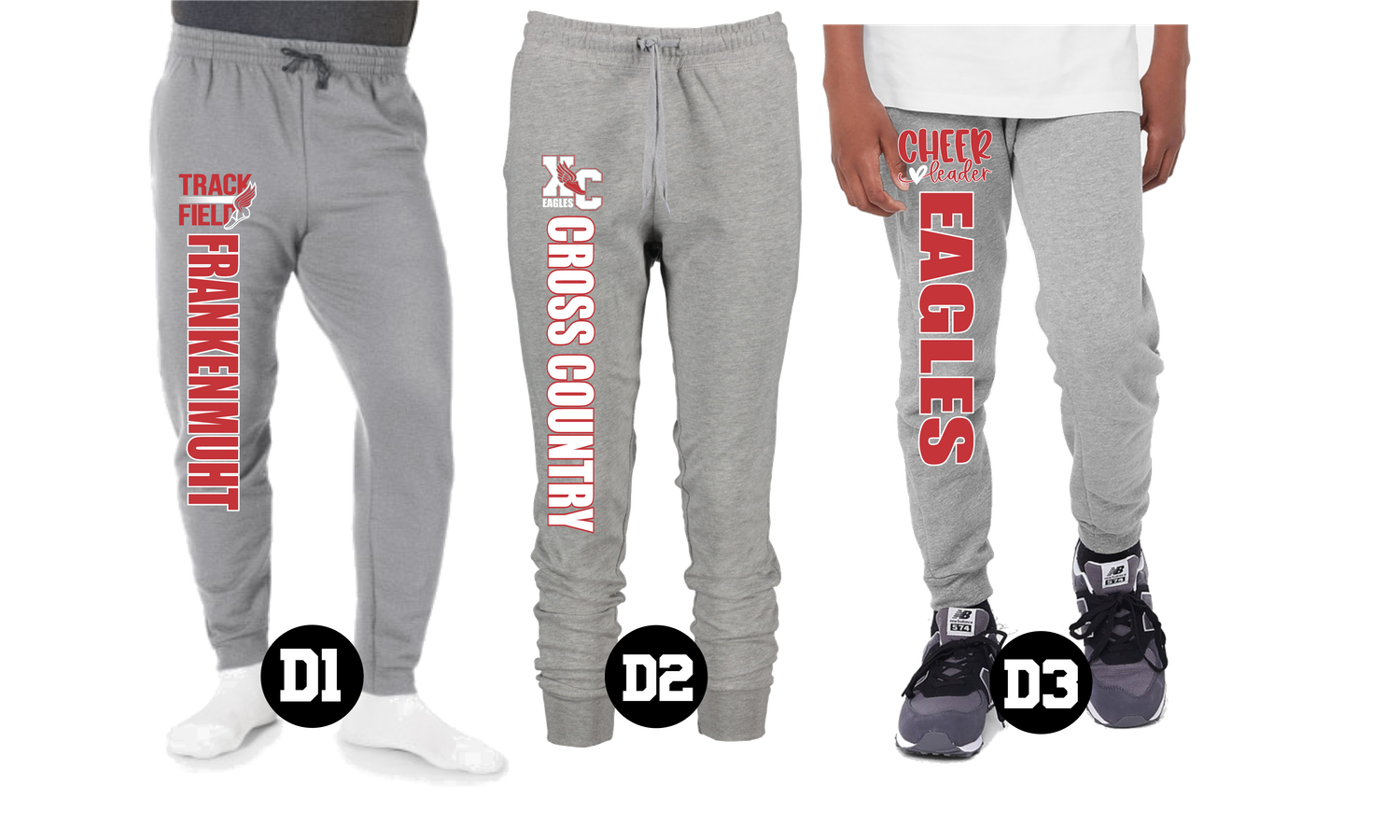 Eagles JOGGERS - Pocketed Jogger Sweatpants youth, women&#39;s fit and unisex