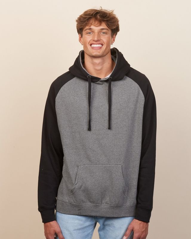 Flushing- Colorblock Fleece Pullover Hood