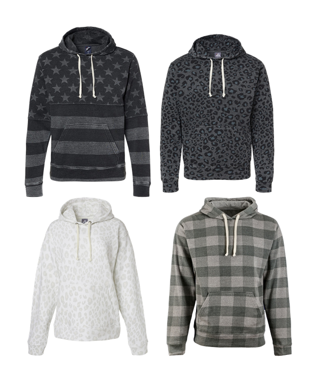 Lakeville Volleyball - Tri-Blend Pullover Fleece Hood