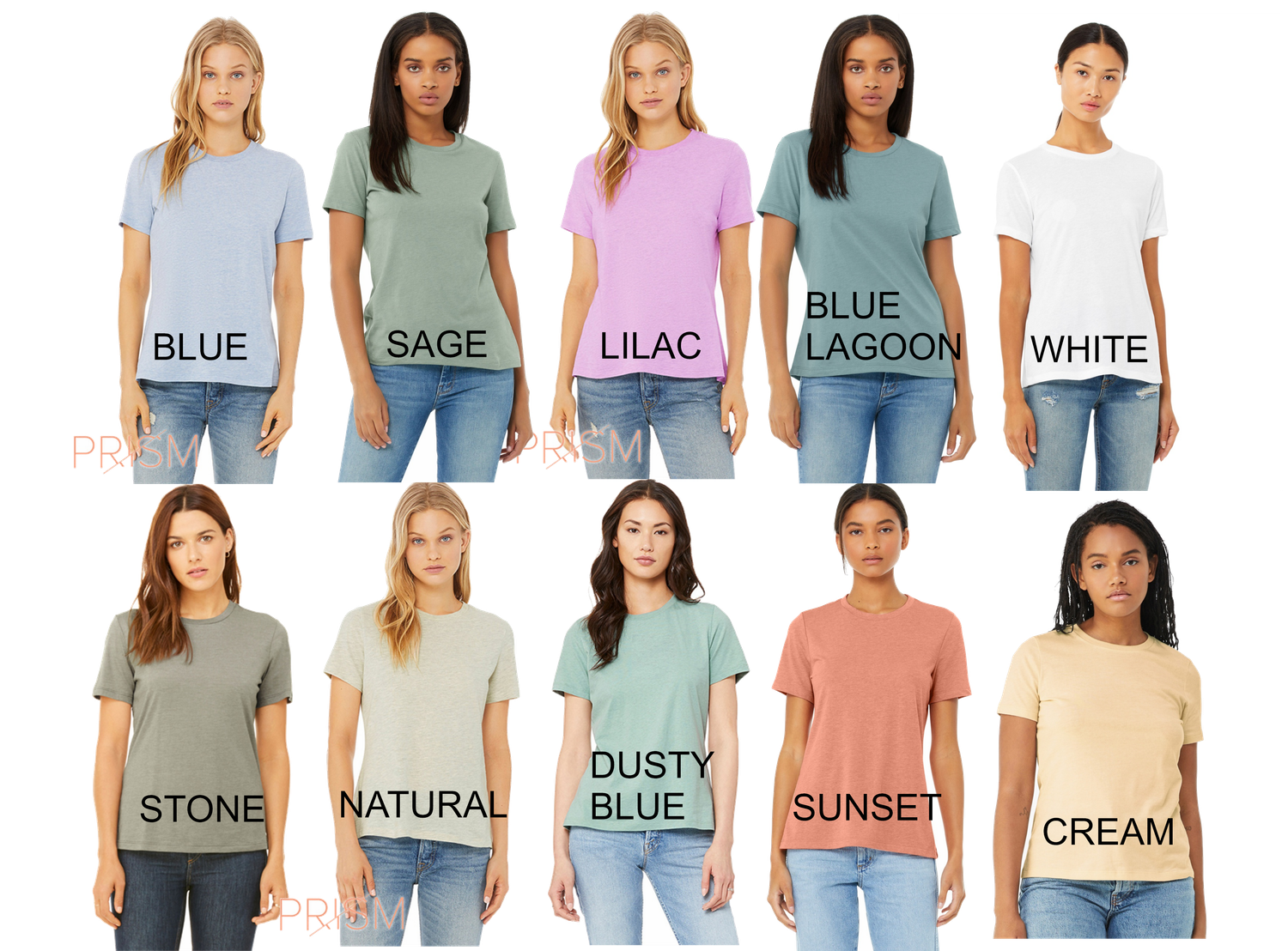 Patriots- Women&#39;s Relaxed CVC Short Sleeve Tee