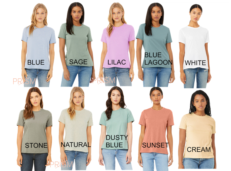 Patriots- Women&#39;s Relaxed CVC Short Sleeve Tee