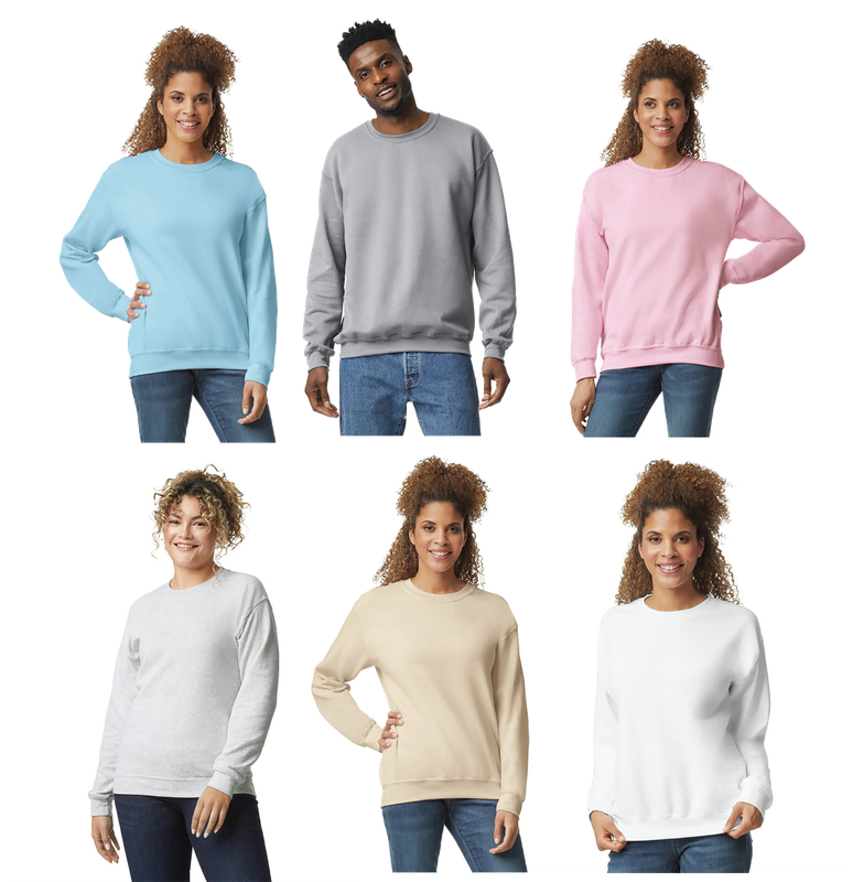 PARTNERSHIP CENTER- Gildan crew neck sweatshirt