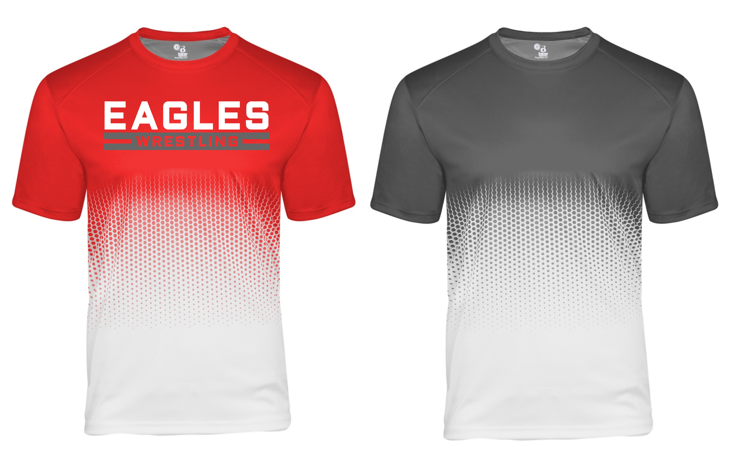 EAGLES  wrestling - Badger Sport® Men&#39;s Hex 2.0 Tee