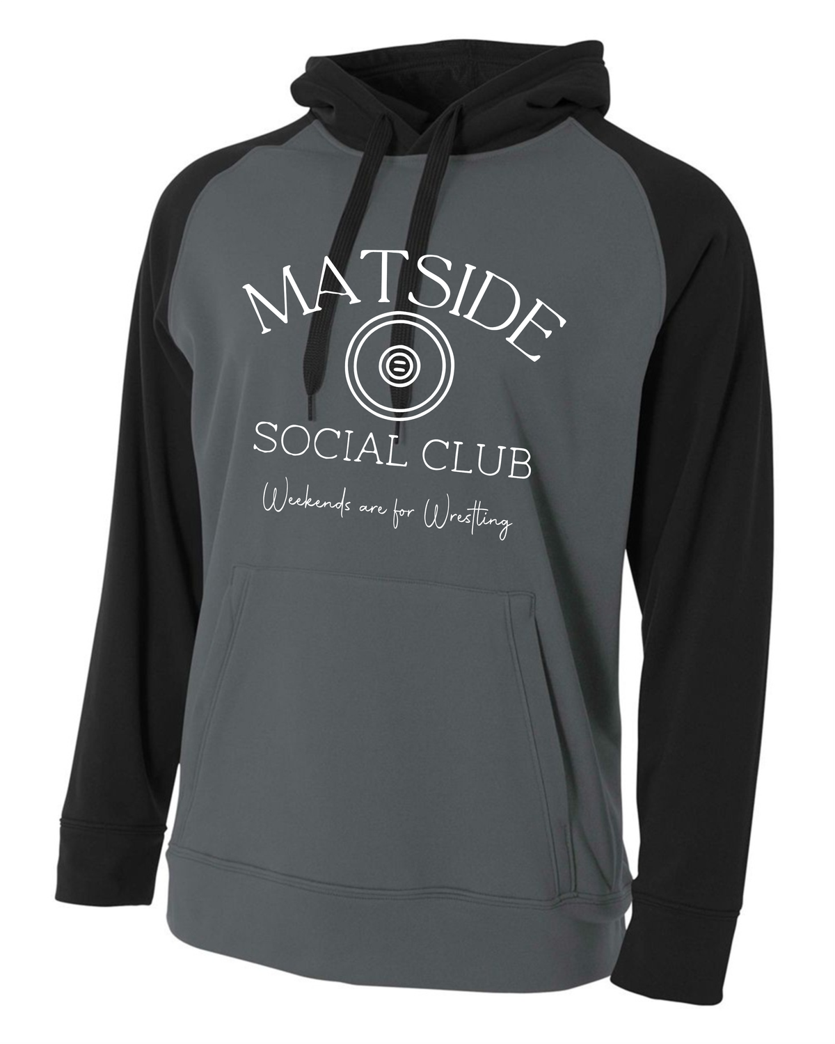 EAGLES  wrestling - Color Block Tech Fleece Hoodie