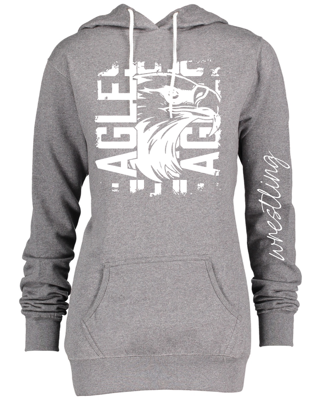 EAGLES  wrestling - Ladies Midweight PFC Pullover Hood
