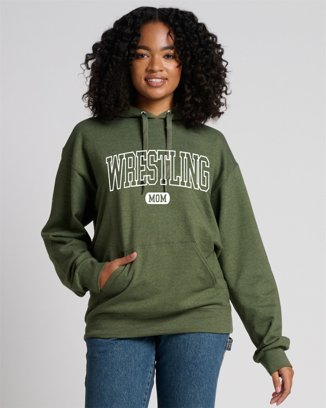 EAGLES  wrestling - Ultimate™ CVC Ring-Spun Unisex Hooded Sweatshirt