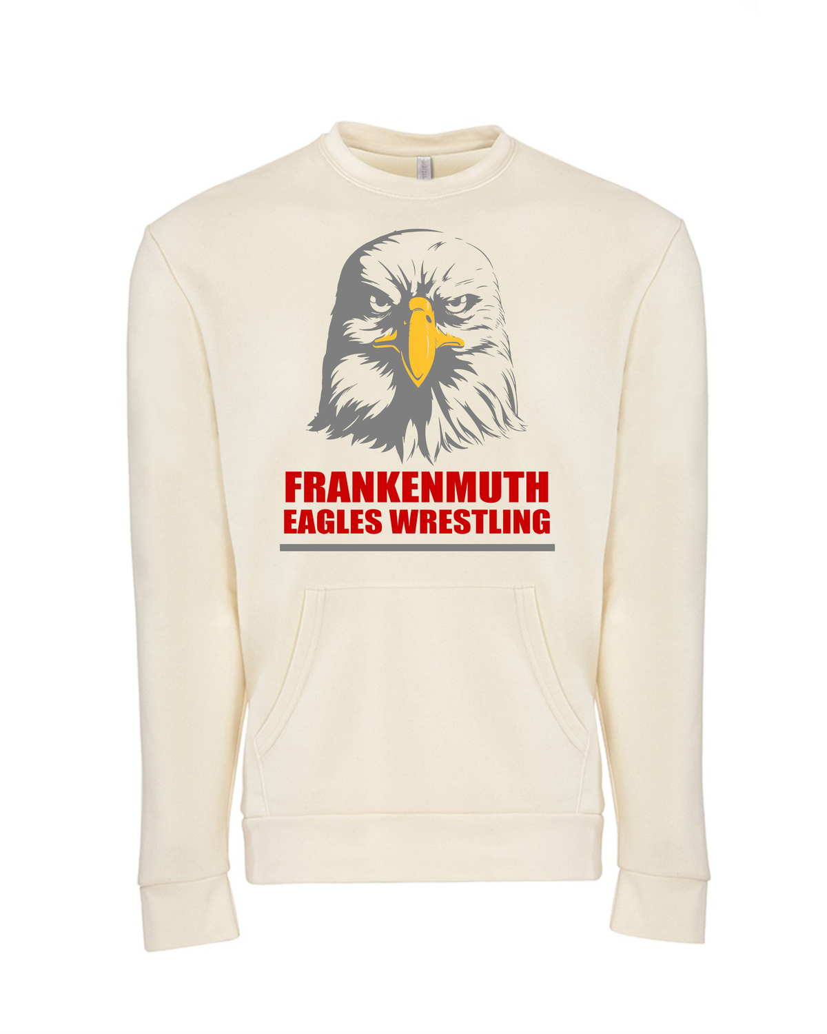 EAGLES  wrestling - Unisex Santa Barbara Pocket Sweatshirt