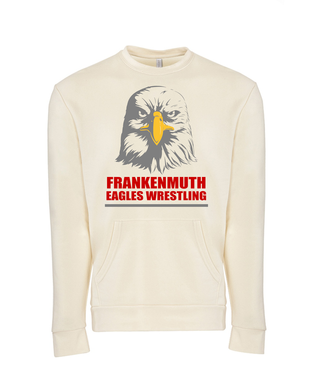 EAGLES  wrestling - Unisex Santa Barbara Pocket Sweatshirt