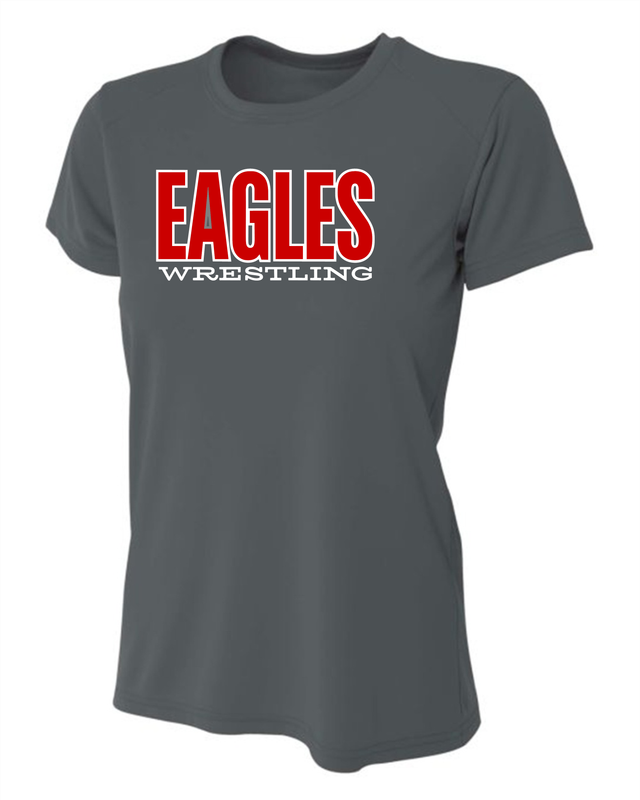 EAGLES  wrestling - Women&#39;s Cooling Performance Crew