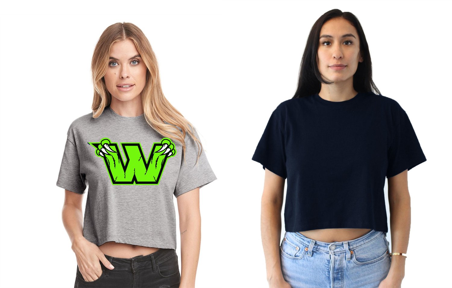 WOLVES Softball - Women&#39;s Ideal Crop Top