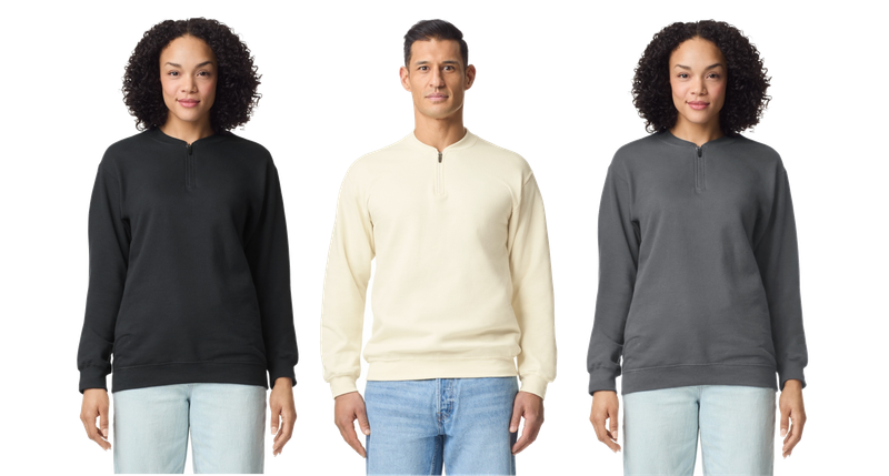 Lakeville Volleyball- Softstyle Midweight Adult Fleece 1/4 Zip Sweatshirt