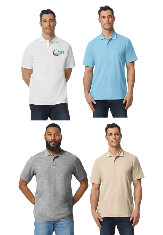 PARTNERSHIP CENTER- Softstyle® Adult Pique Polo unisex