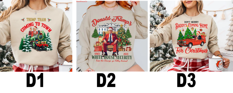 TRUMP Christmas - Heavy Blend™ Crewneck Sweatshirt