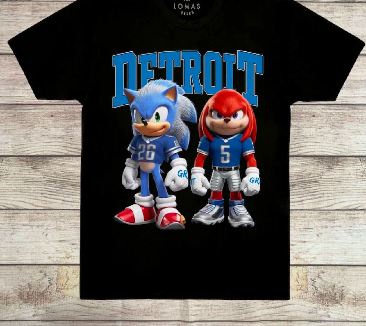 Lions Sonic &amp; Knuckles shirt