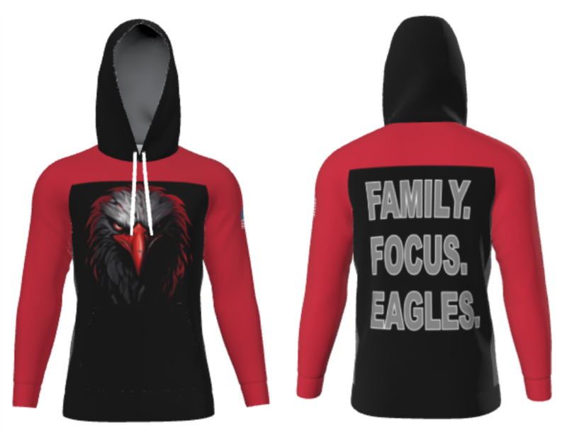 Varsity Eagles wrestling - Sublimation Hoodie - Unisex