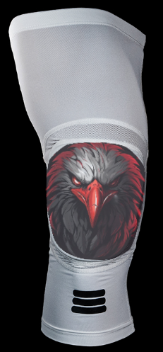 Varsity Eagles wrestling - Mid-Length Padded Knee Sleeve - Custom