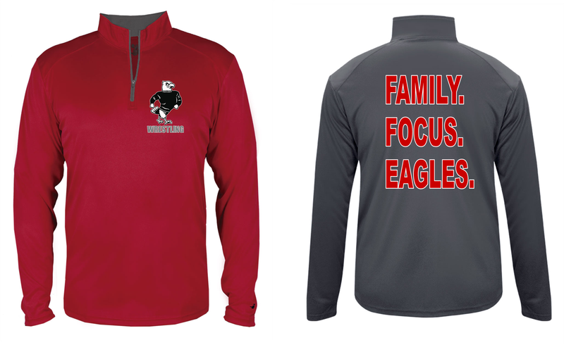 Varsity Eagles wrestling - Badger Sport® 410200 B-Core 1/4 Zip